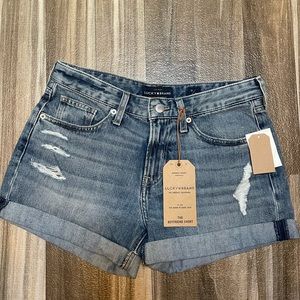 Lucky brand women’s jean short NWT